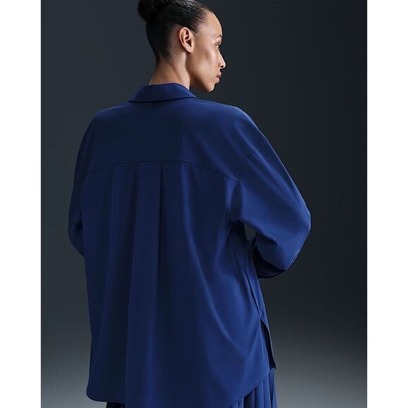 Nike 24.7 PerfectStretch Women's Dri-FIT Oversized Long-Sleeve Shirt NEW NWT - Picture 2 of 11